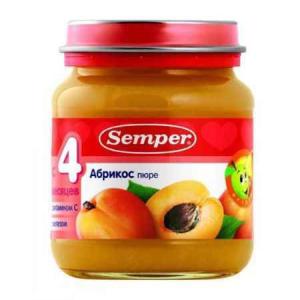 Купить Semper Пюре Абрикос с 4 мес., 125 г