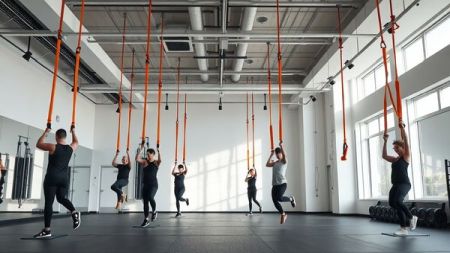 Как проходит тренировка Bungee Fitness: базовые элементы, работа с эластичным канатом и распределение нагрузки
